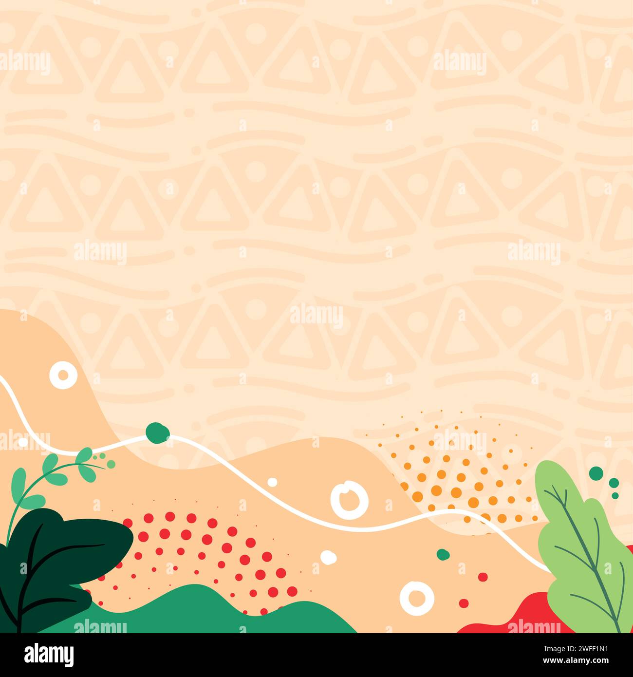African ethnic pattern background Vector Stock Vector Image & Art - Alamy