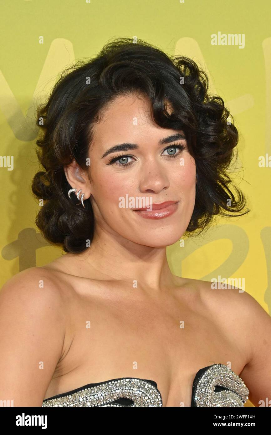 London, UK. 30th Jan, 2024. Umi Myers at UK premiere of Bob Marley, One ...