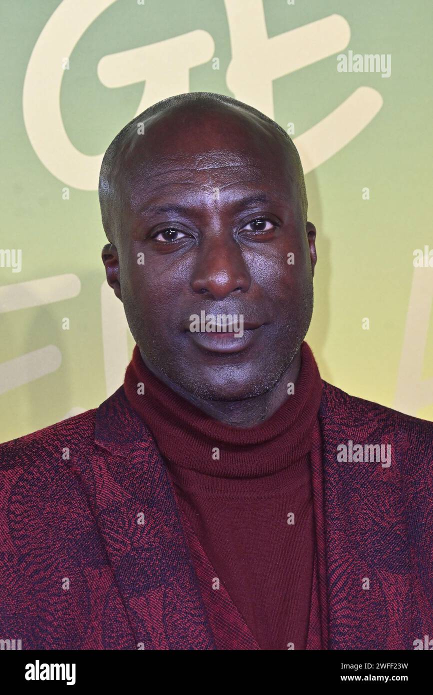 London, UK. 30th Jan, 2024. Ozwald Boateng at UK premiere of Bob Marley ...
