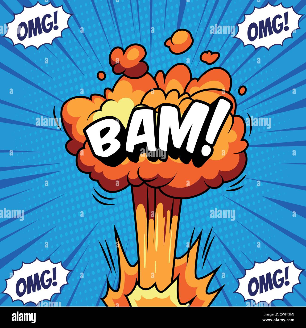 bam-text-pop-art-style-vector-image-stock-vector-image-art-alamy