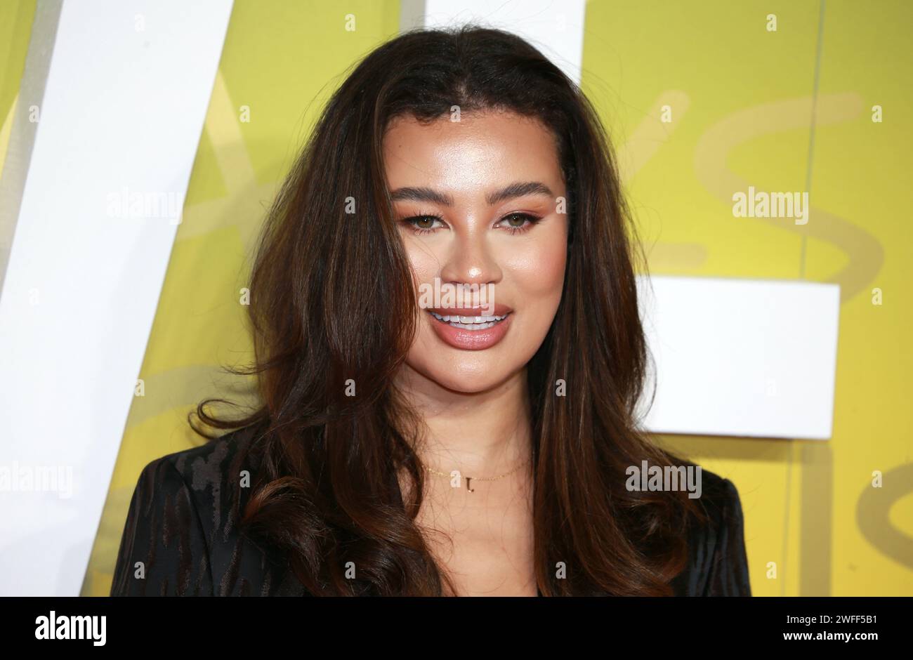 London, UK. 30th Jan, 2024. Montana Brown attends the UK Premiere of ...