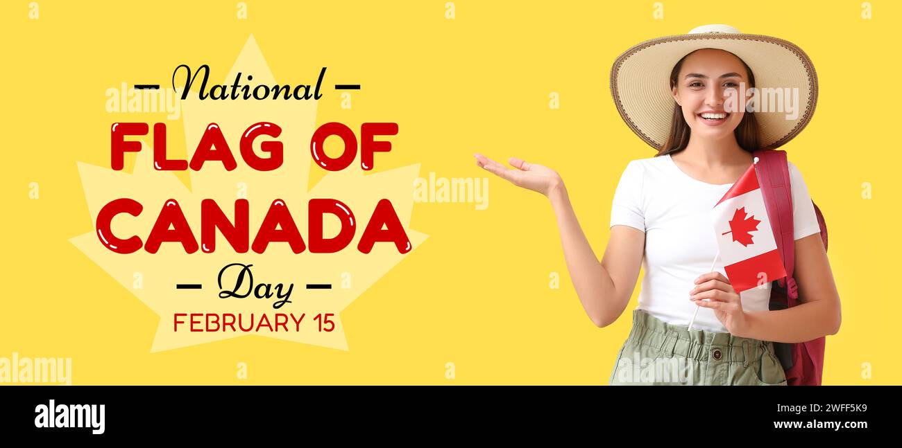 Canada national flag festive hi-res stock photography and images - Alamy