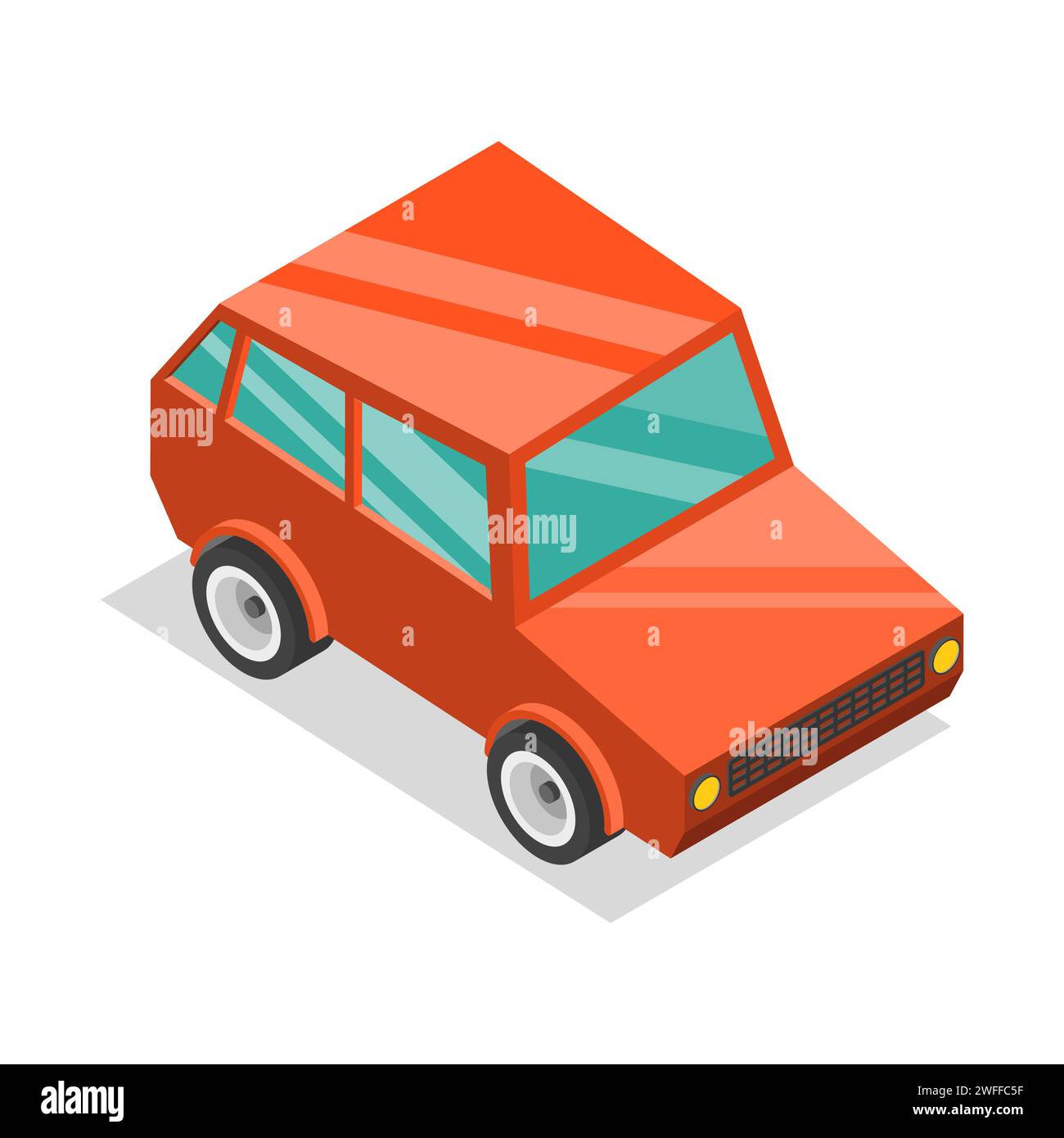 Car wheel isometric 3d icon Cut Out Stock Images & Pictures - Alamy