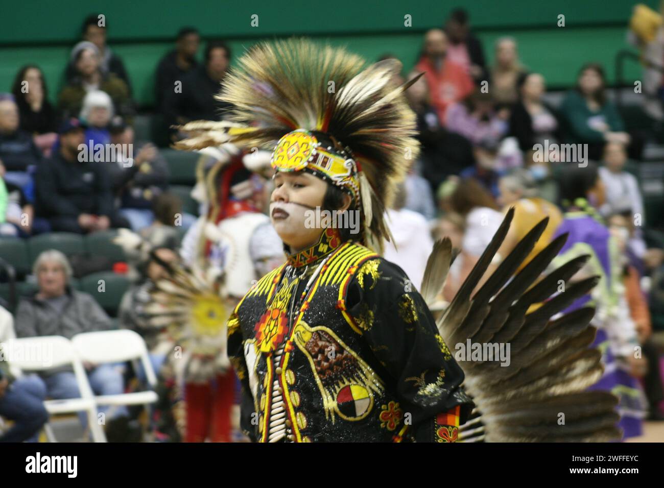 Washington university pow wow 2023 hires stock photography and images