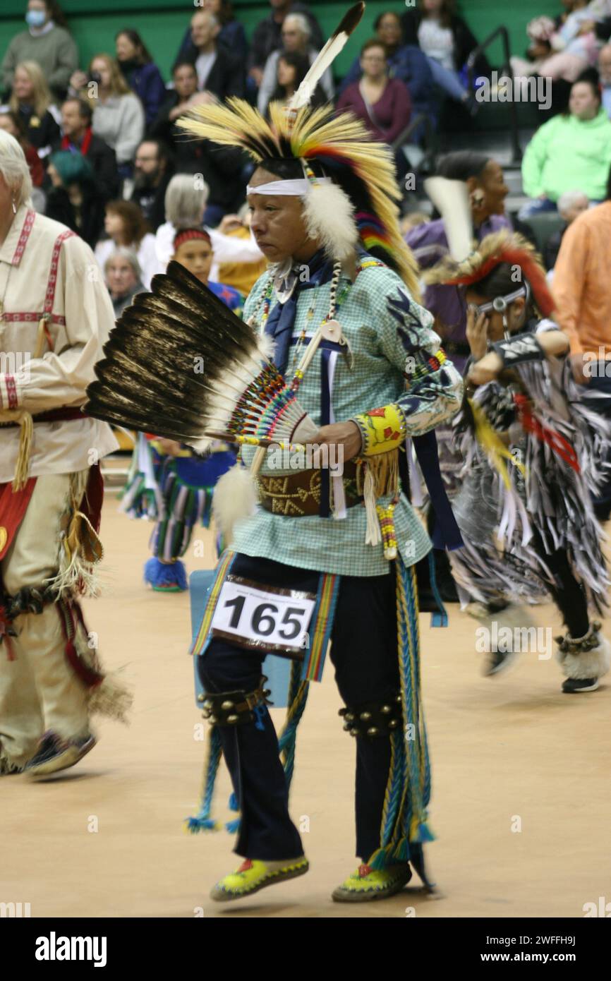 Washington university pow wow 2023 hires stock photography and images