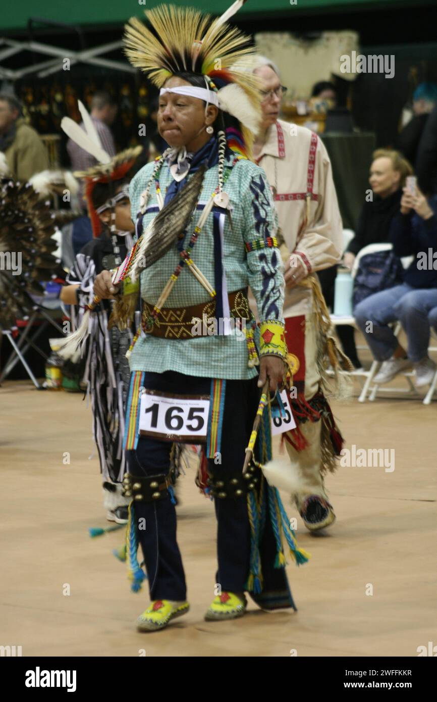 Washington university pow wow 2023 hires stock photography and images