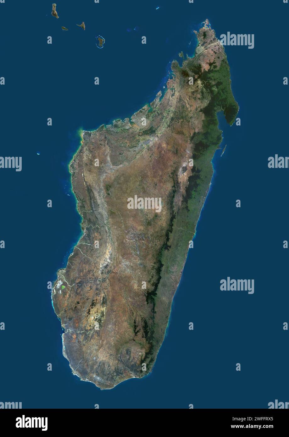 madagascar-satellite-image-stock-photo-alamy