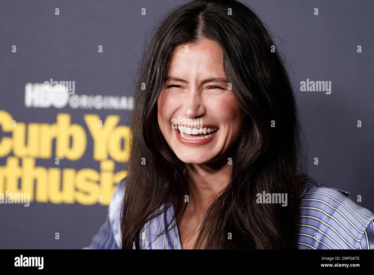 Delaney Rowe arrives at the