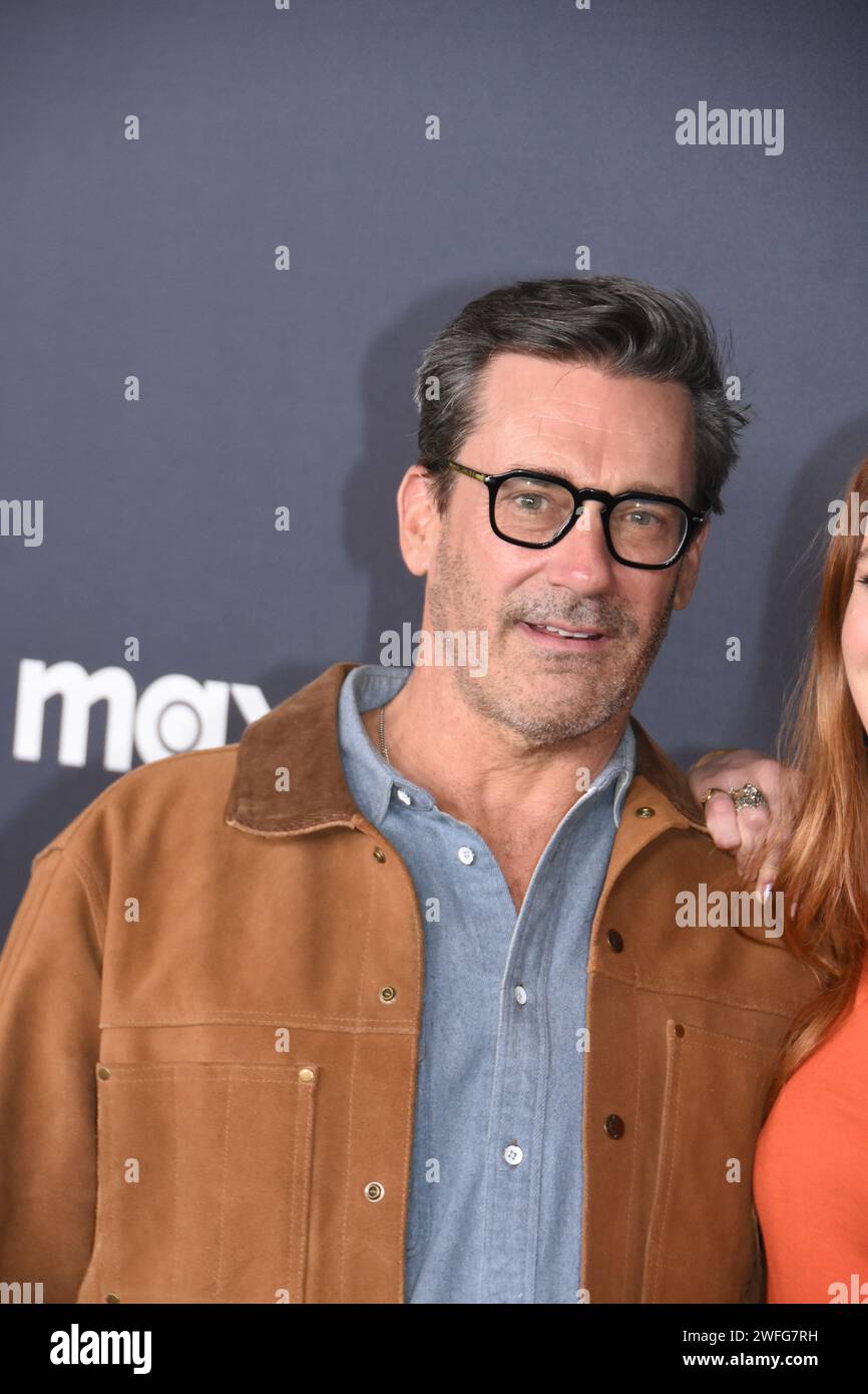 Los Angeles, California, USA 30th January 2024 Actor Jon Hamm attends HBOÕs Season 12 Premiere