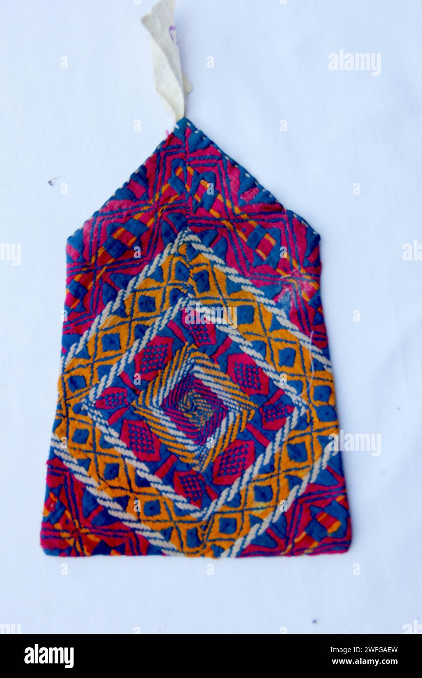 Nakshi kantha, a type of embroidered quilt, is a centuriesold Bengali