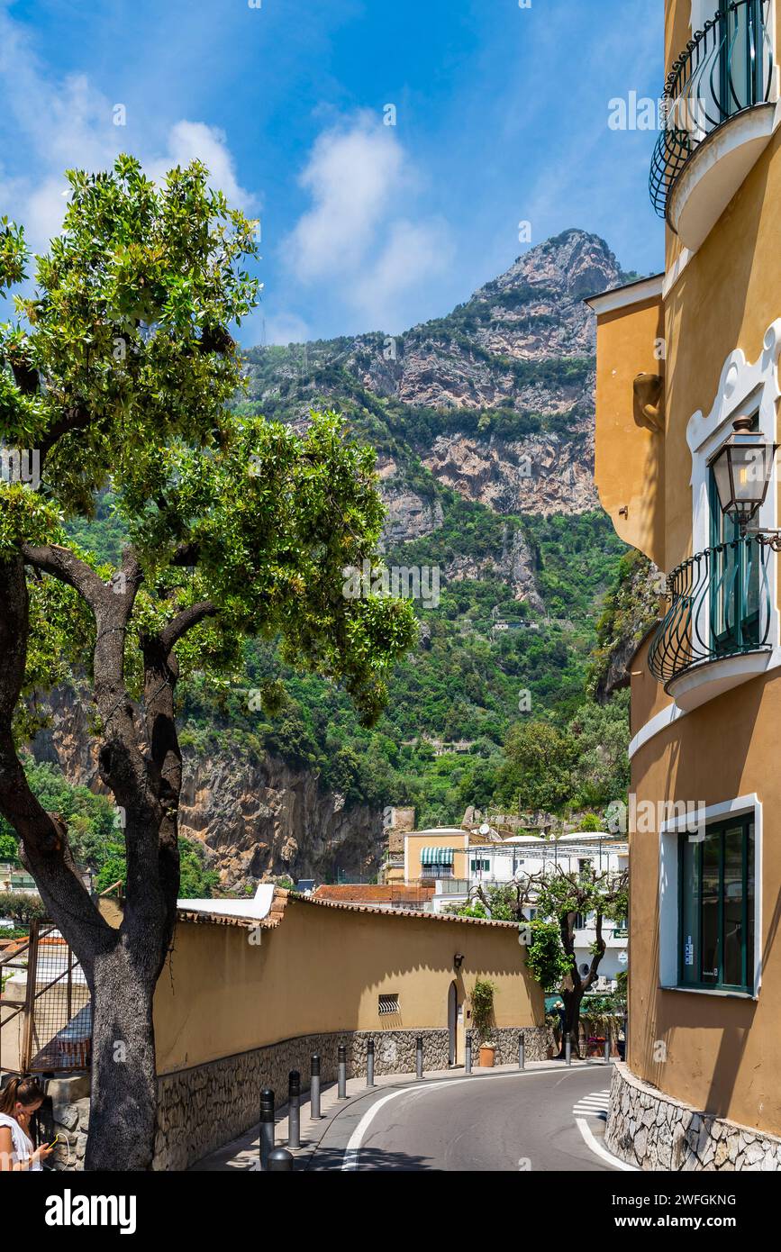 The city of Positano, on the Amalfi coast, Italy Stock Photo - Alamy