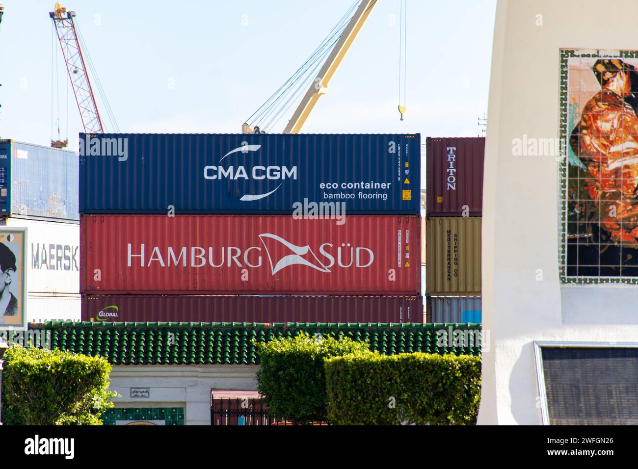 Algiers port hi-res stock photography and images - Alamy
