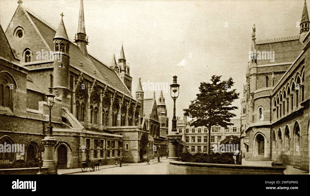 Photograph Plymouth - the Guildhall. From the book Glorious Devon.  by S.P.B. Mais, published by London Great Western Railway Company, 1928 Stock Photo