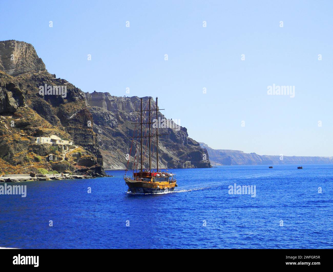 Egeo, Santorini Stock Photo