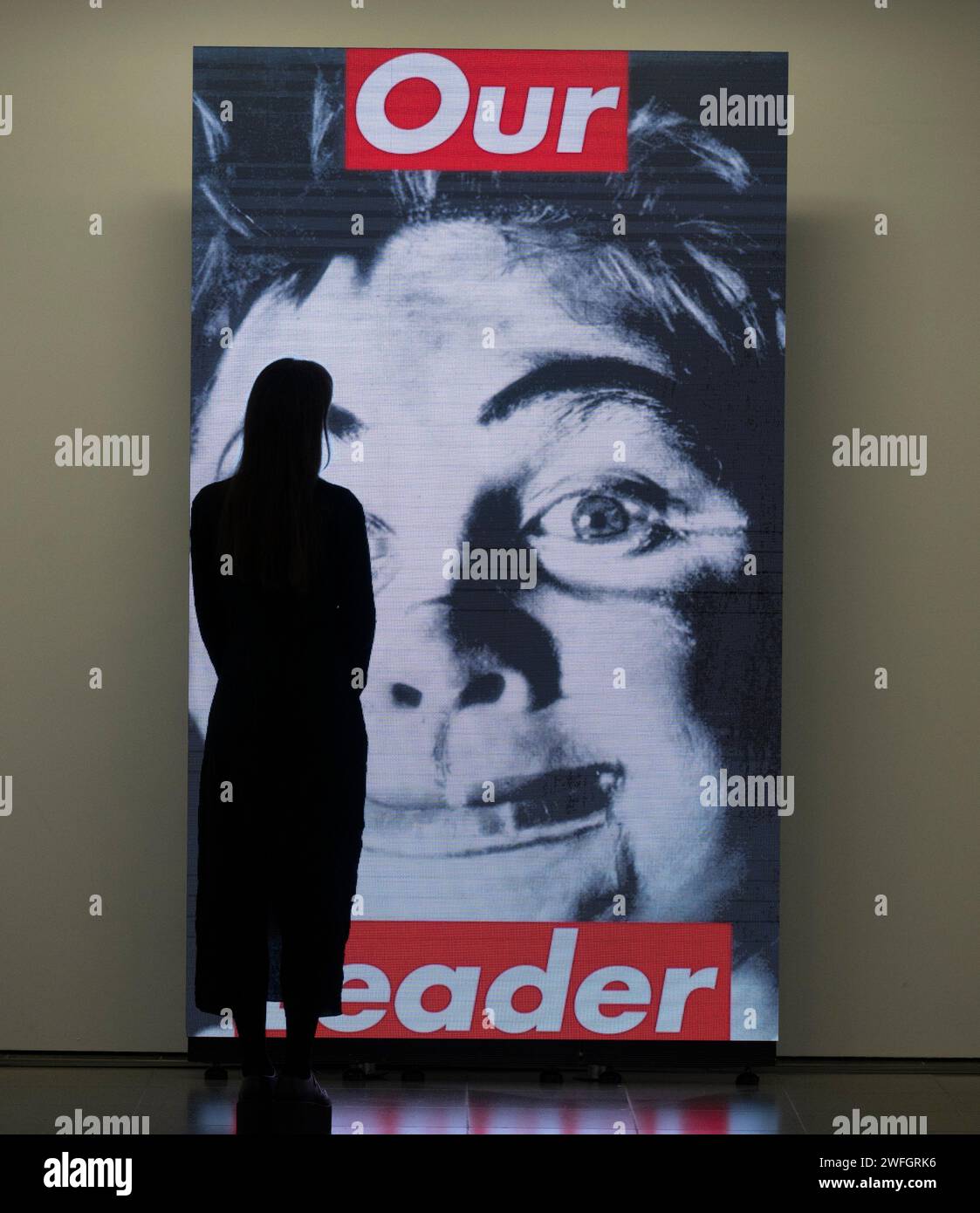Barbara Kruger Installation 'Thinking of You. I mean me. I mean