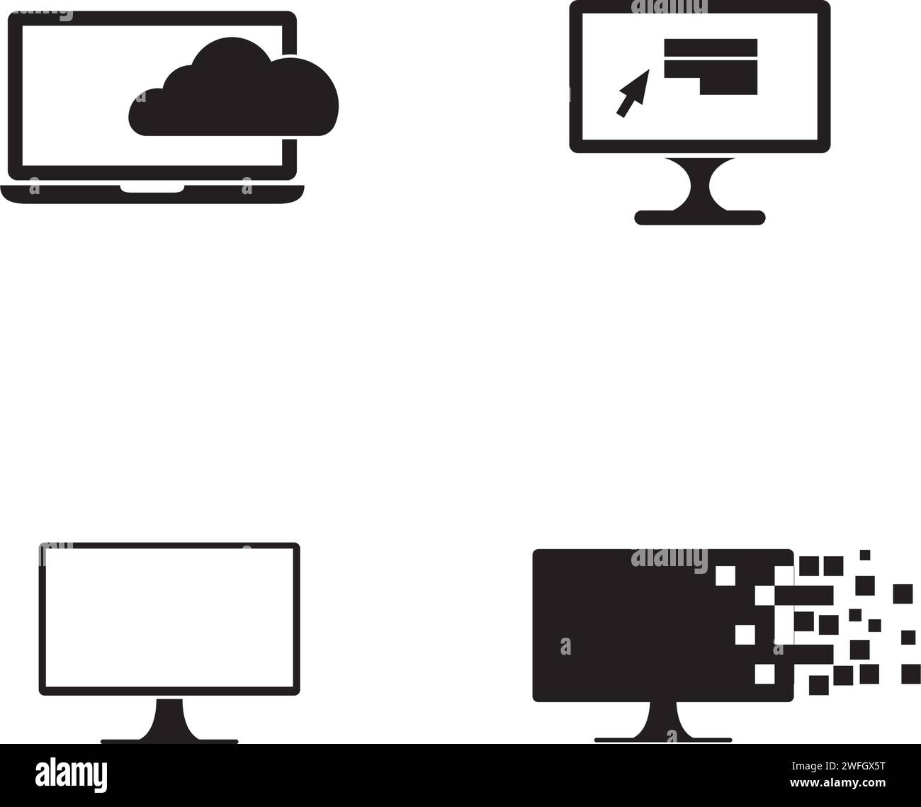 Macintosh symbol stock vector images alamy