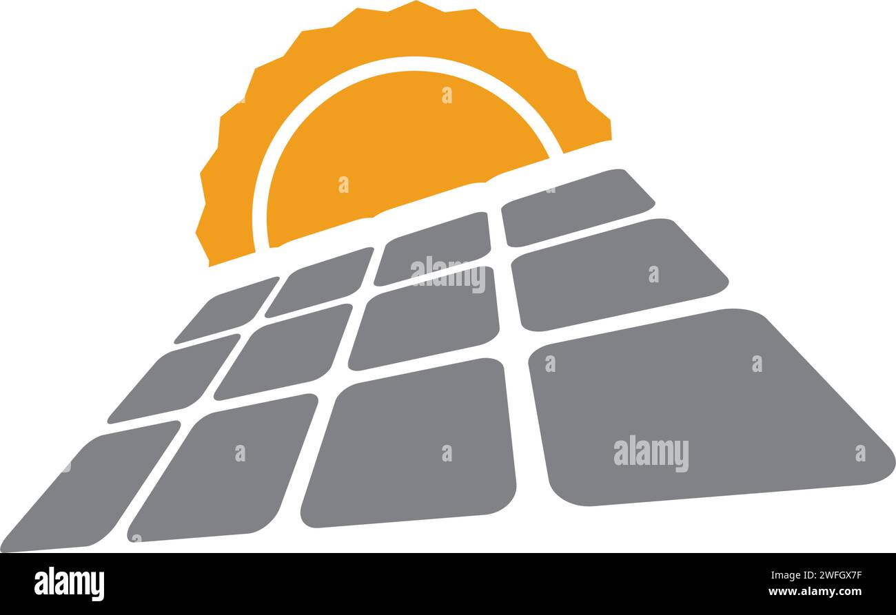 Solar icon Vector Illustration design Logo template Stock Vector Image ...