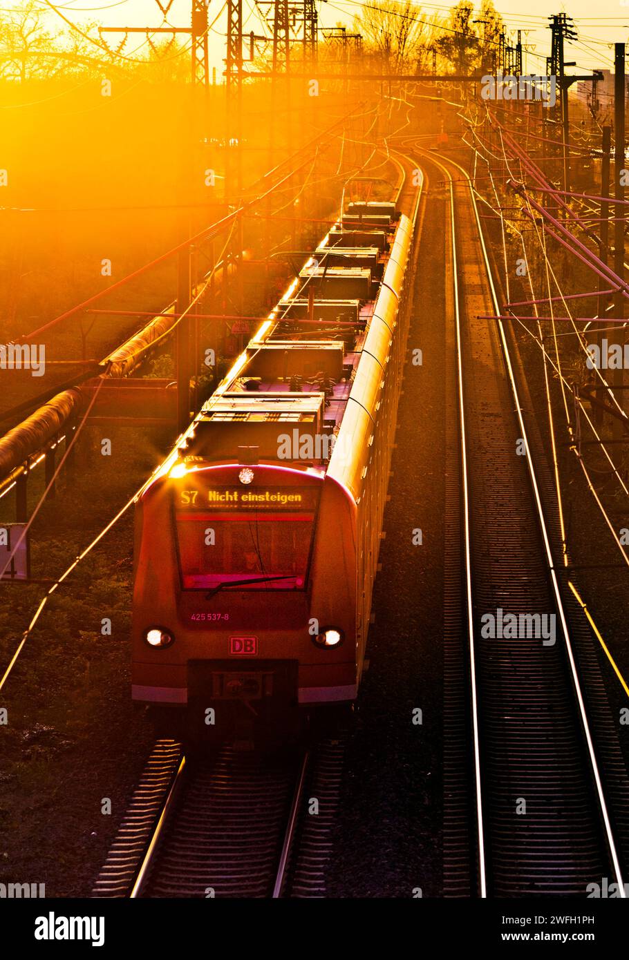 Suburban western railway local train hi-res stock photography and ...