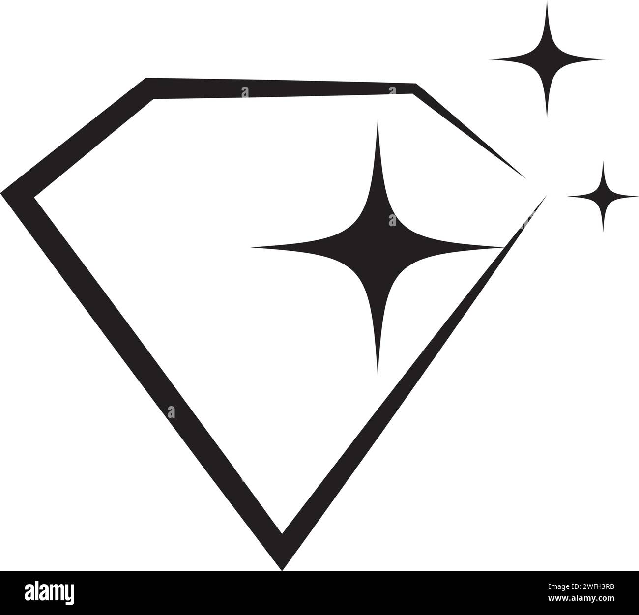 Diamond Logo Template vector icon illustration design Stock Vector ...
