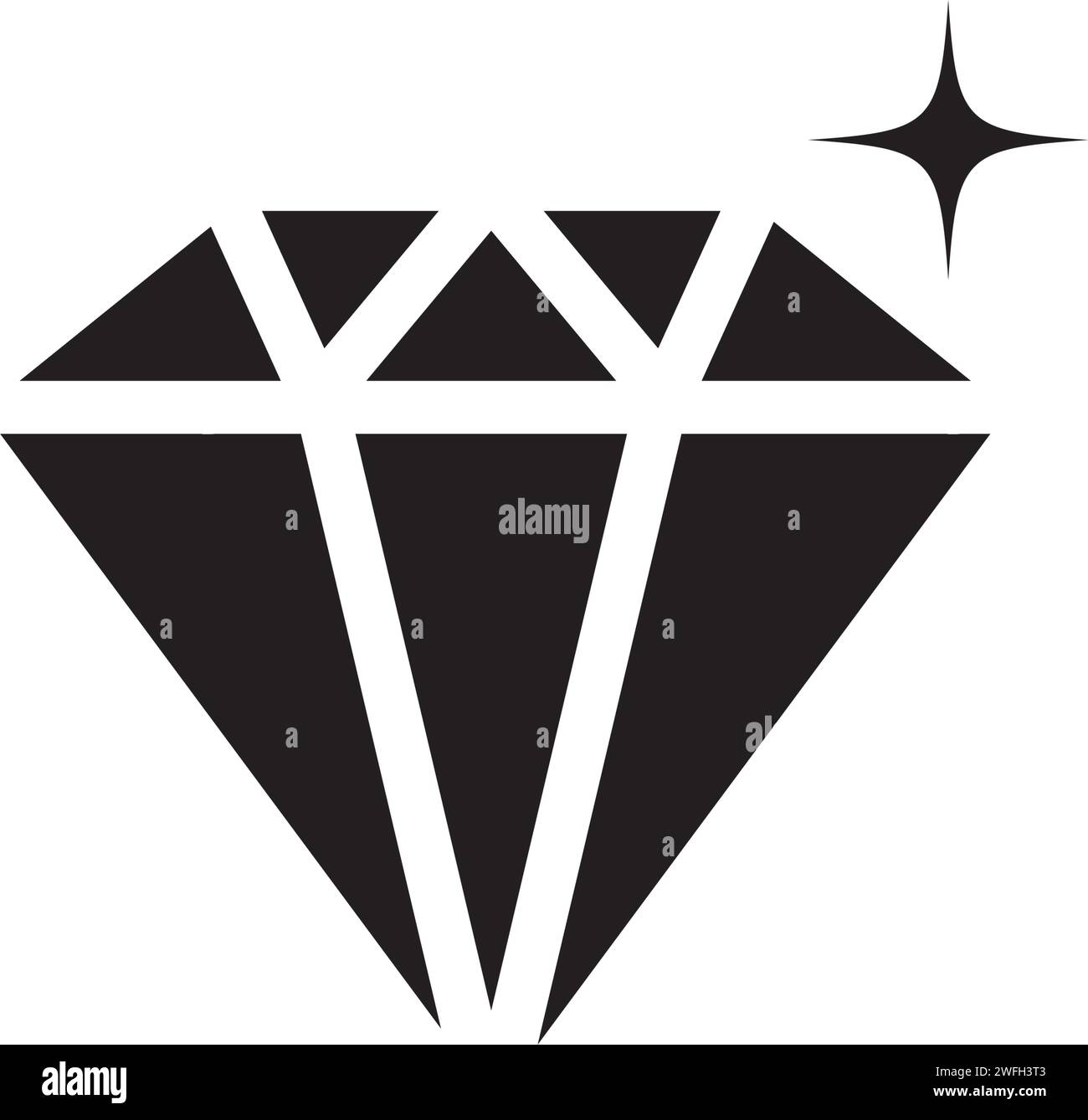 Diamond Logo Template vector icon illustration design Stock Vector ...