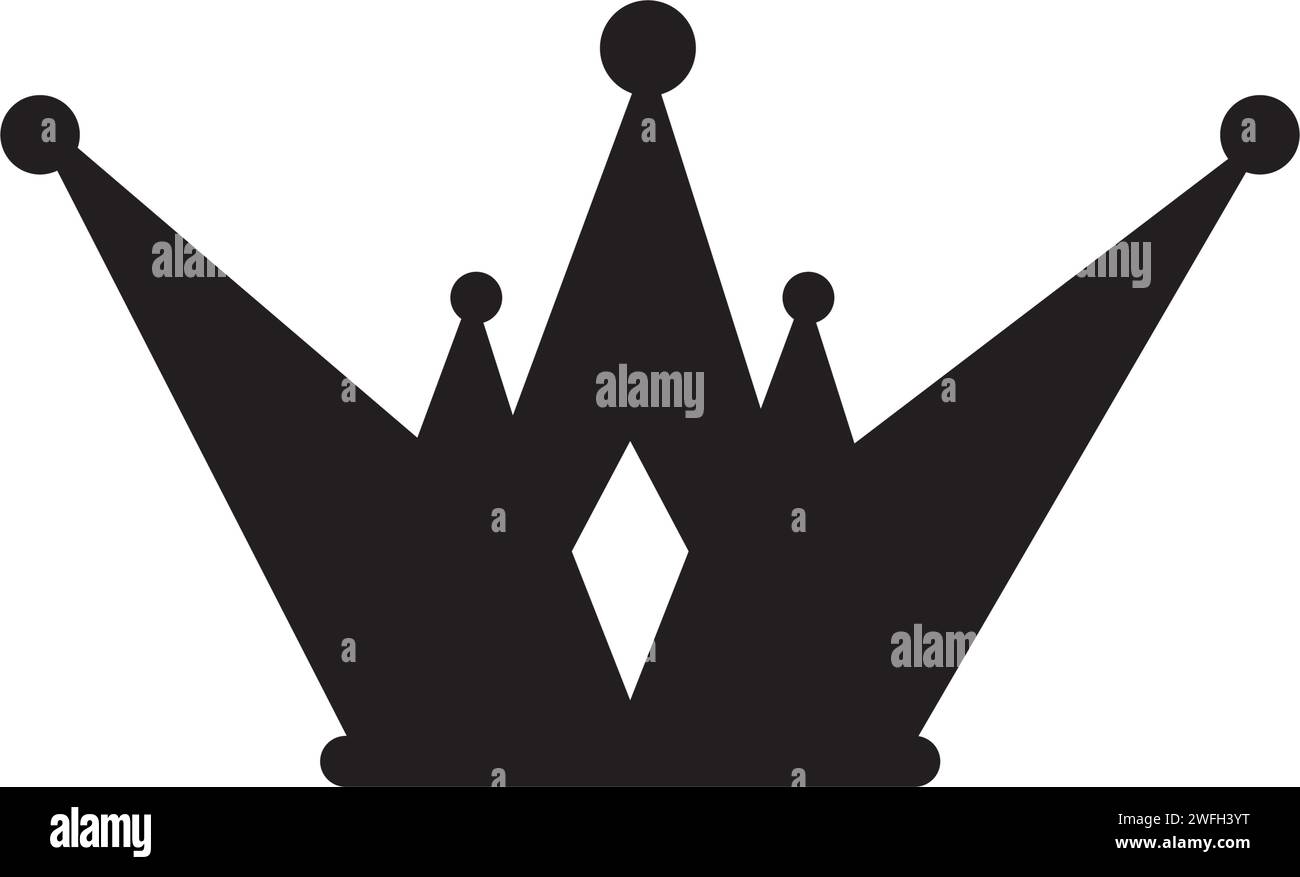 Crown Logo Template vector icon illustration design Stock Vector Image ...