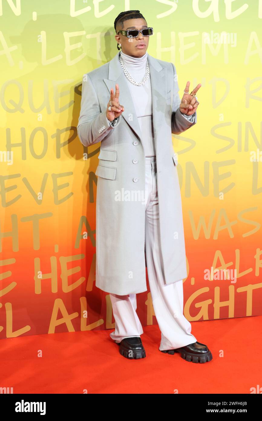 Davo, Bob Marley: One Love - UK Premiere, BFI IMAX Waterloo, London, UK ...