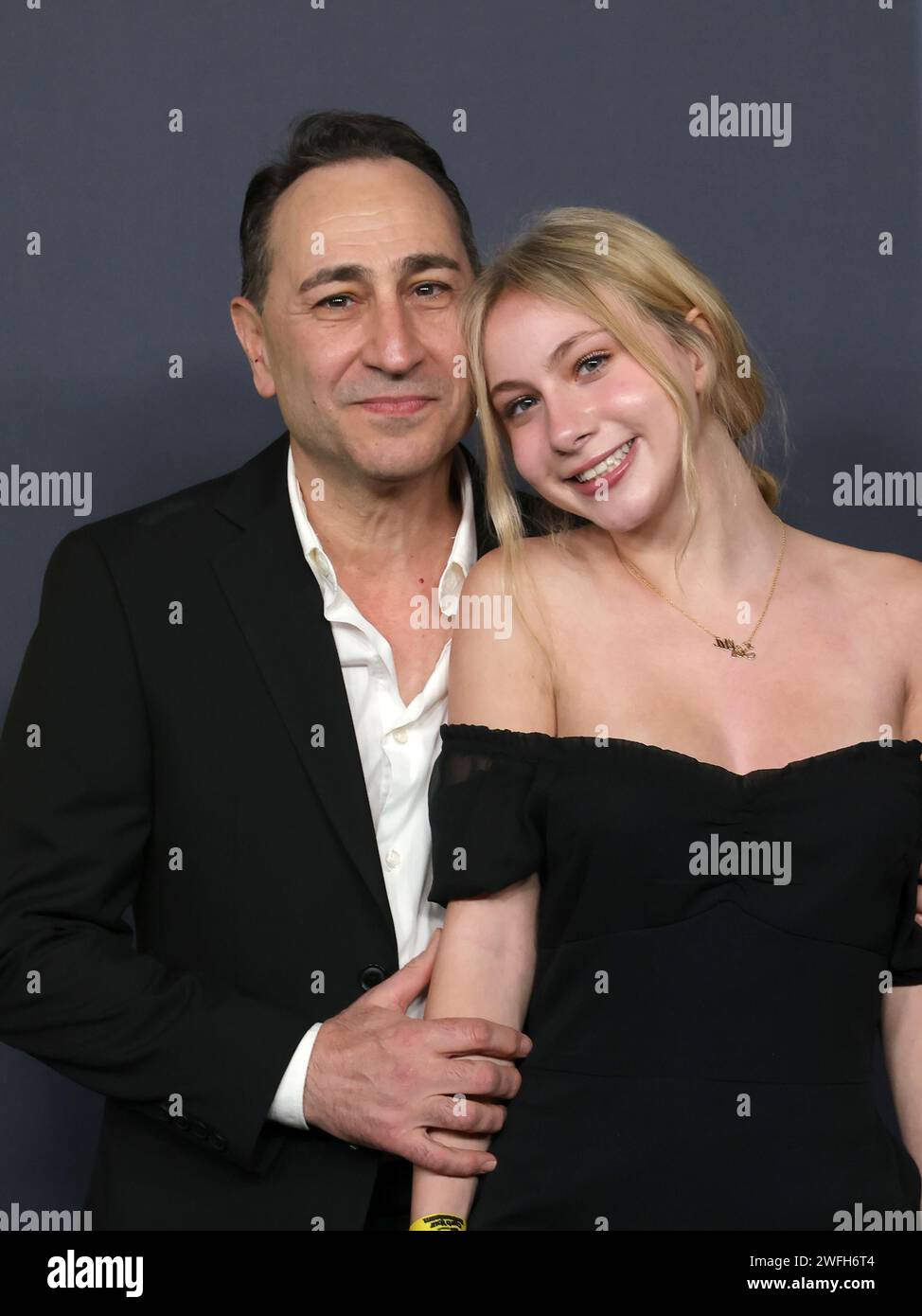 Los Angeles, Ca. 30th Jan, 2024. Saverio Guerra, Sofia Guerra at the ...