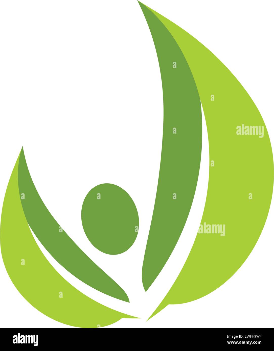 Logos of green Tree leaf ecology nature element vector Stock Vector ...