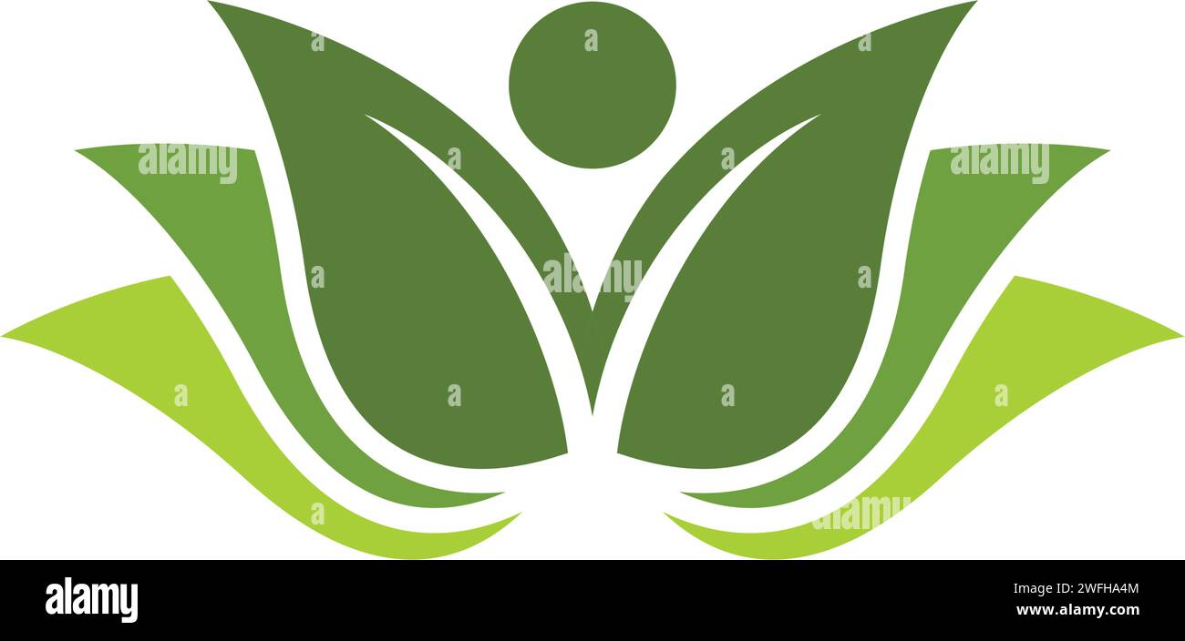 beauty lotus flower vector icon design template Stock Vector Image ...