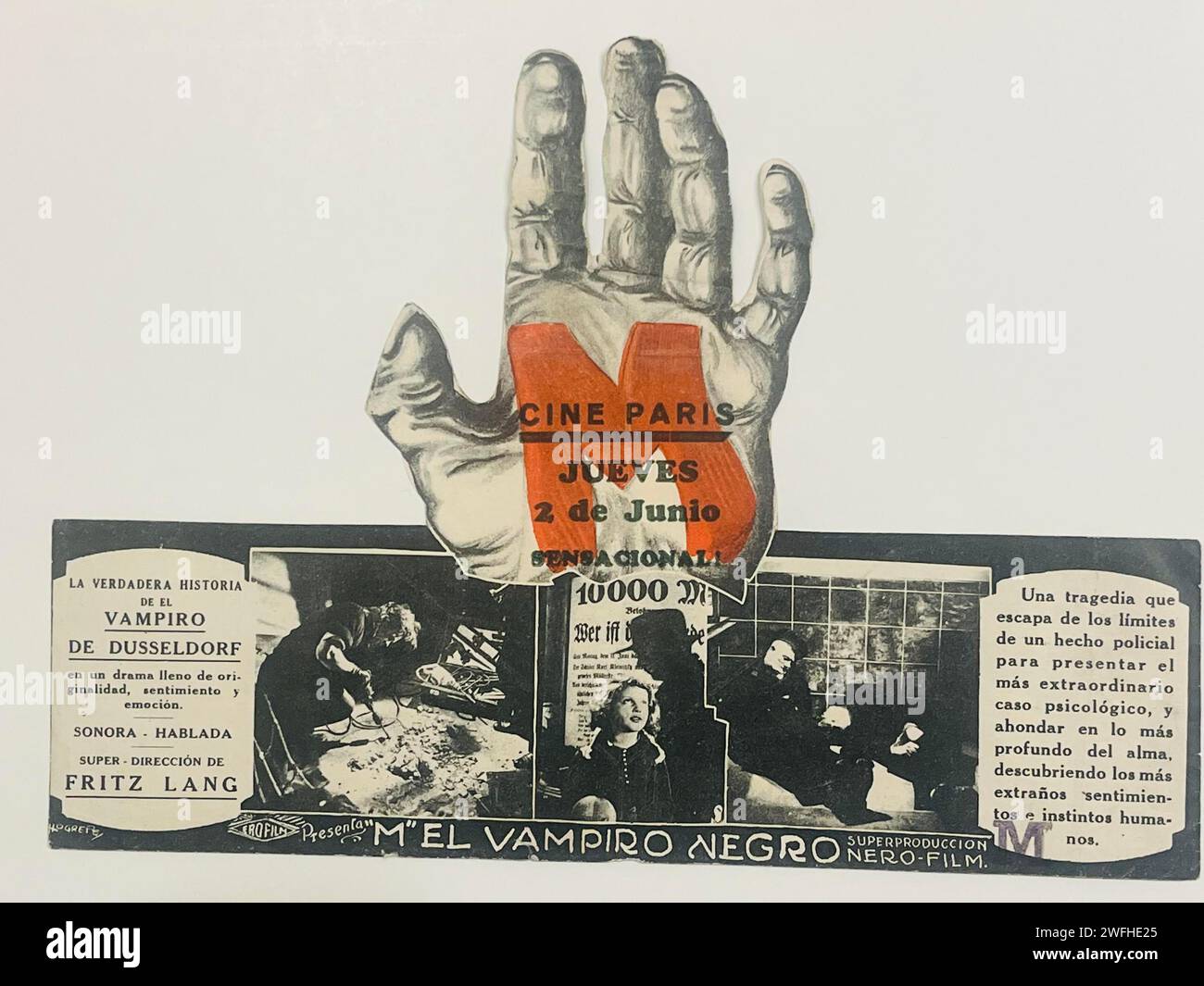 Fritz lang m hi-res stock photography and images - Alamy