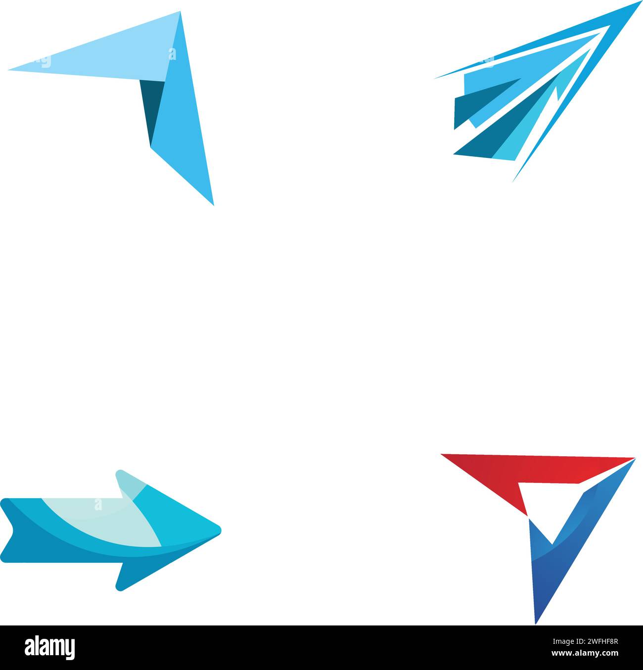 Arrow vector illustration icon Logo Template design Stock Vector Image ...