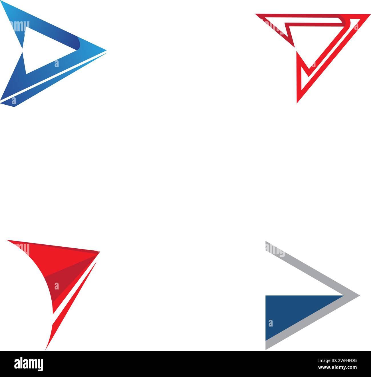 Arrow vector illustration icon Logo Template design Stock Vector Image ...