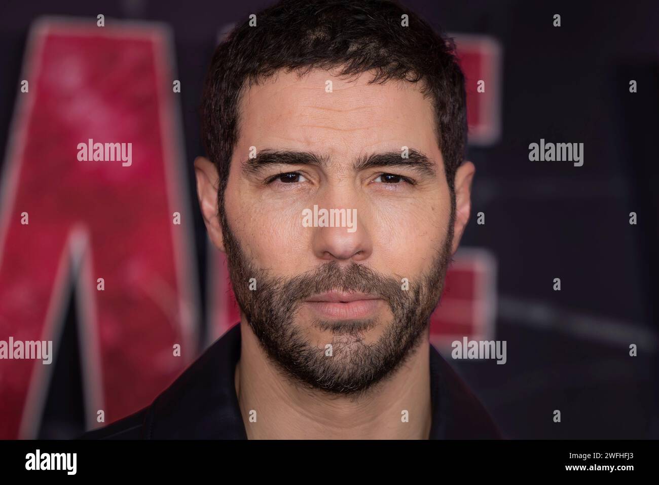 Tahar Rahim poses for photographers during a photo call to promote the