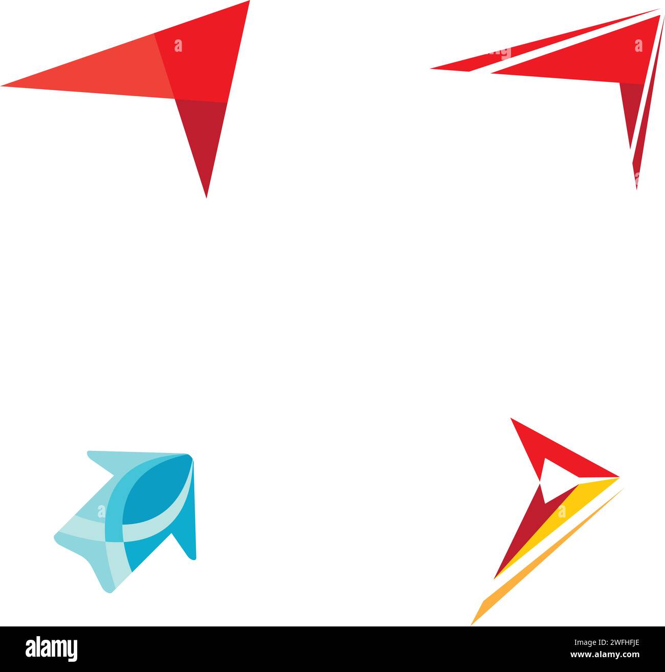 Arrow vector illustration icon Logo Template design Stock Vector Image ...