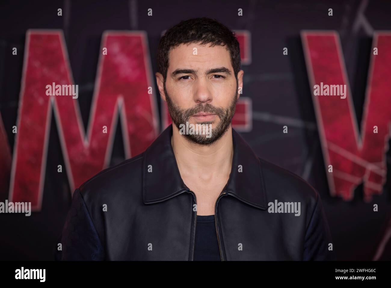 Tahar Rahim poses for photographers during a photo call to promote the
