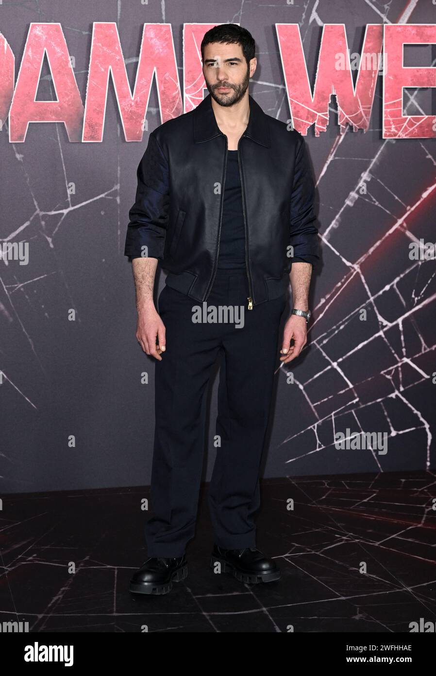 London, UK. 31st Jan, 2025. Tahar Rahim at the Madame Web Photocall
