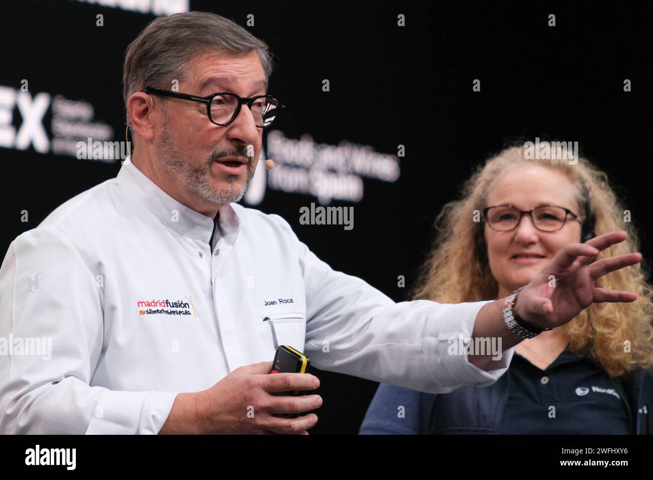 Spanish chef Joan Roca of El Celler de Can Roca during the edition of ...