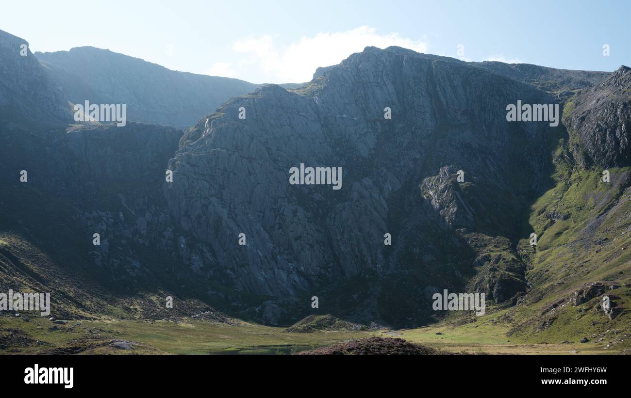 The Devil's Kitchen, Snowdonia Wales Stock Photo - Alamy