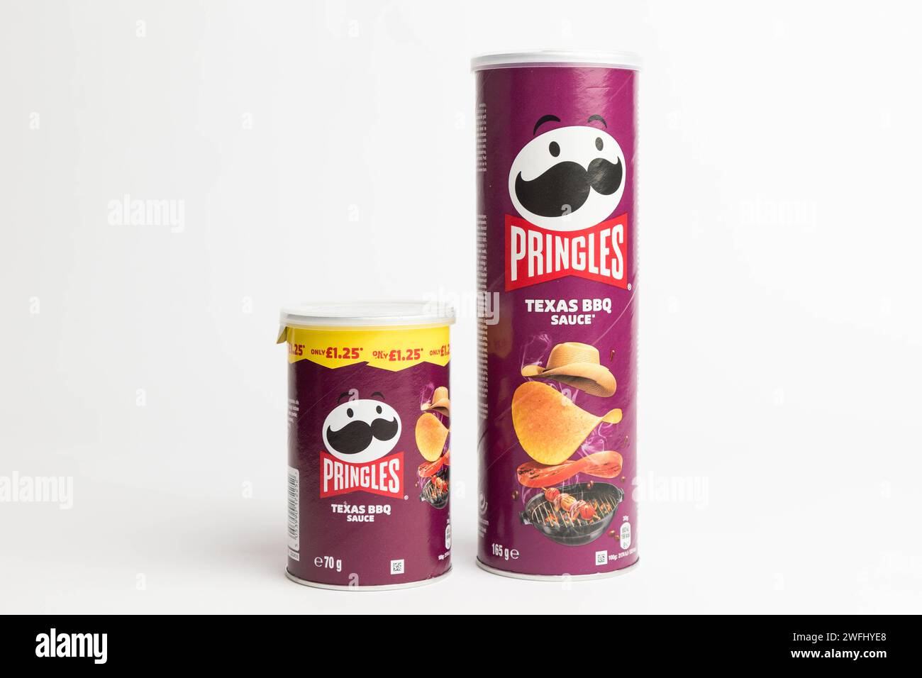 London, United Kingdom, 29th January 2024 A large and small tube of