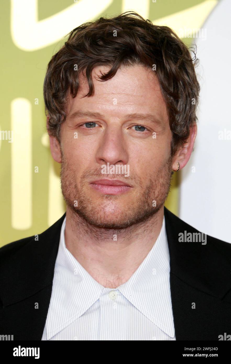 James Norton attends the UK Premiere of "Bob Marley One Love" at the