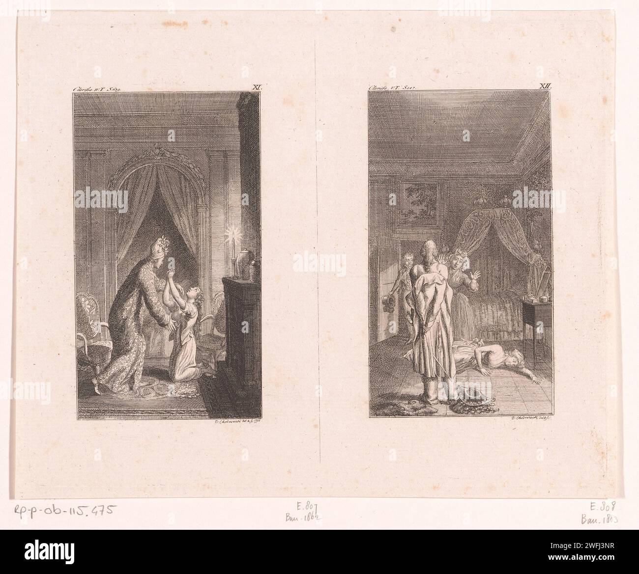 Two performances from Clarissa by Samuel Richardson, Daniel Nikolaus ...