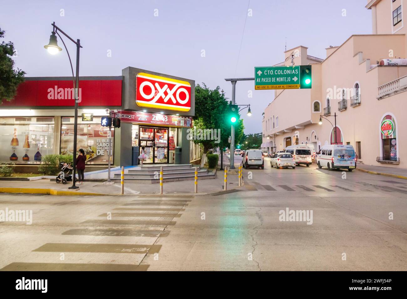Merida Mexico,Centro,Avenida Colon,Oxxo convenience food store business