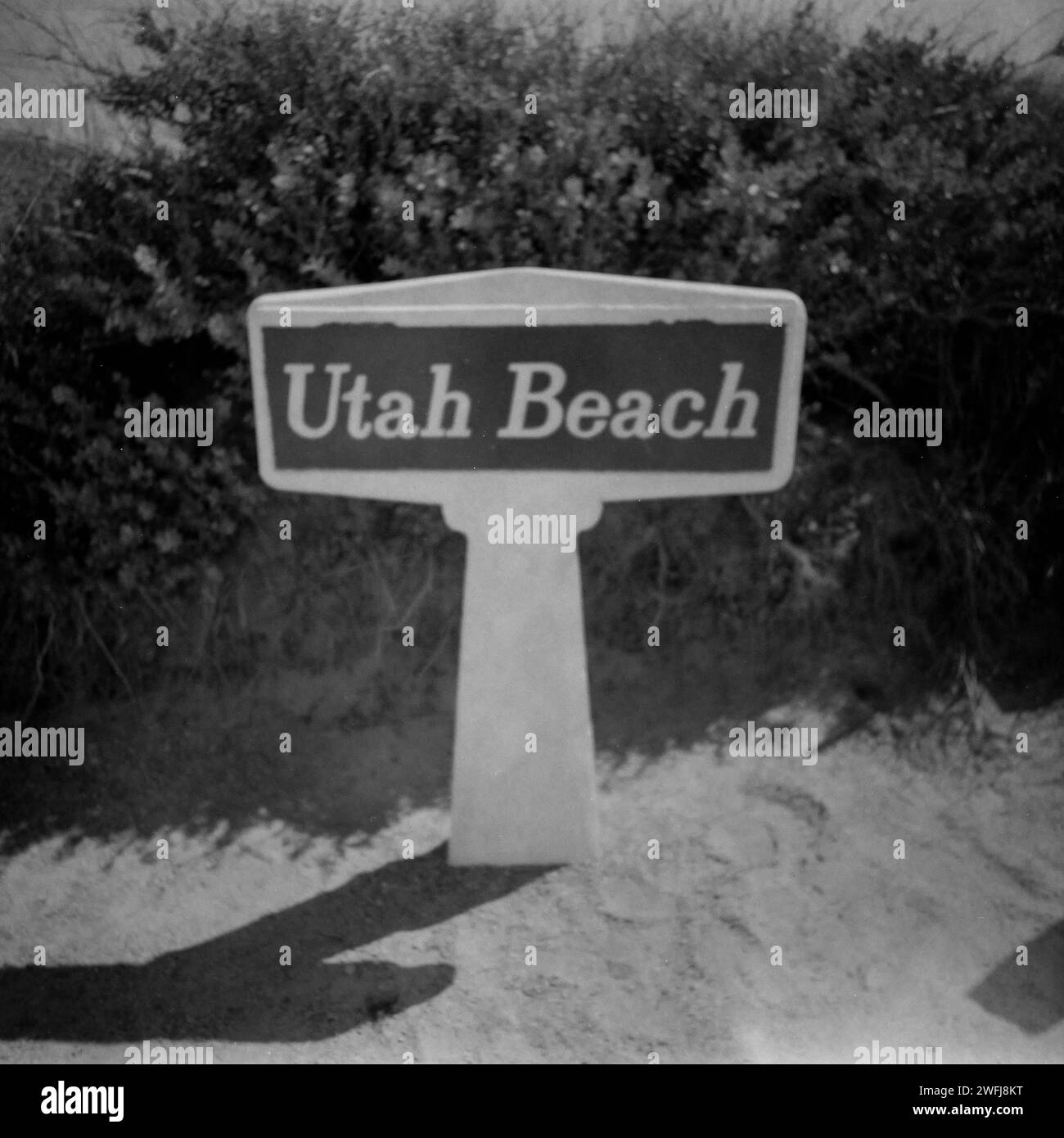 Utah beach, SainteMarieduMont, Normandy, Manche, France Stock Photo