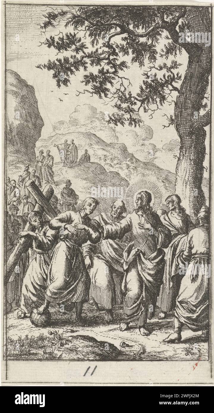 Christ and his followers, Anonymous, After Jan Luyken, 1681 - 1762 ...