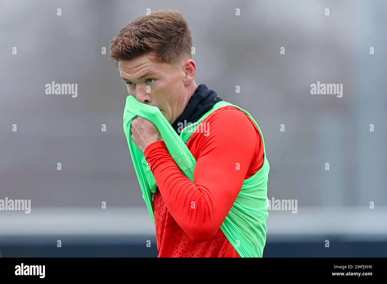 Ingolstadt, Deutschland. 31st Jan, 2024. Ingolstadt, Deutschland 31. Januar 2024: 3. Liga - 2023/2024 - FC Ingolstadt 04 Training 31.01.2024 Im Bild: Sebastian Grönning/Groenning (FC Ingolstadt 04) Credit: dpa/Alamy Live News Stock Photo