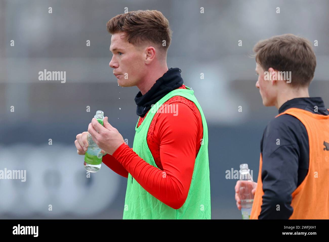 Ingolstadt, Deutschland. 31st Jan, 2024. Ingolstadt, Deutschland 31. Januar 2024: 3. Liga - 2023/2024 - FC Ingolstadt 04 Training 31.01.2024 Im Bild: Sebastian Grönning/Groenning (FC Ingolstadt 04) Credit: dpa/Alamy Live News Stock Photo