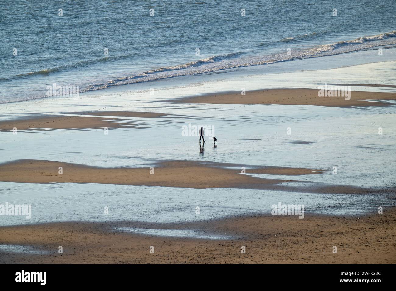 The Welsh seaside town of Tenby in Pembrokeshire. Stock Photo
