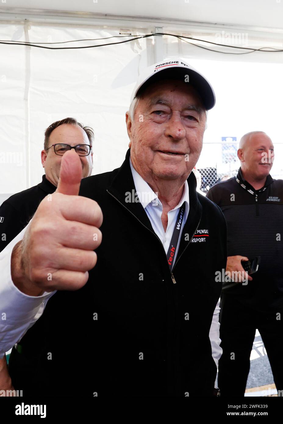 Daytona, Vereinigte Staaten. 28th Jan, 2024. Roger Penske (founder and