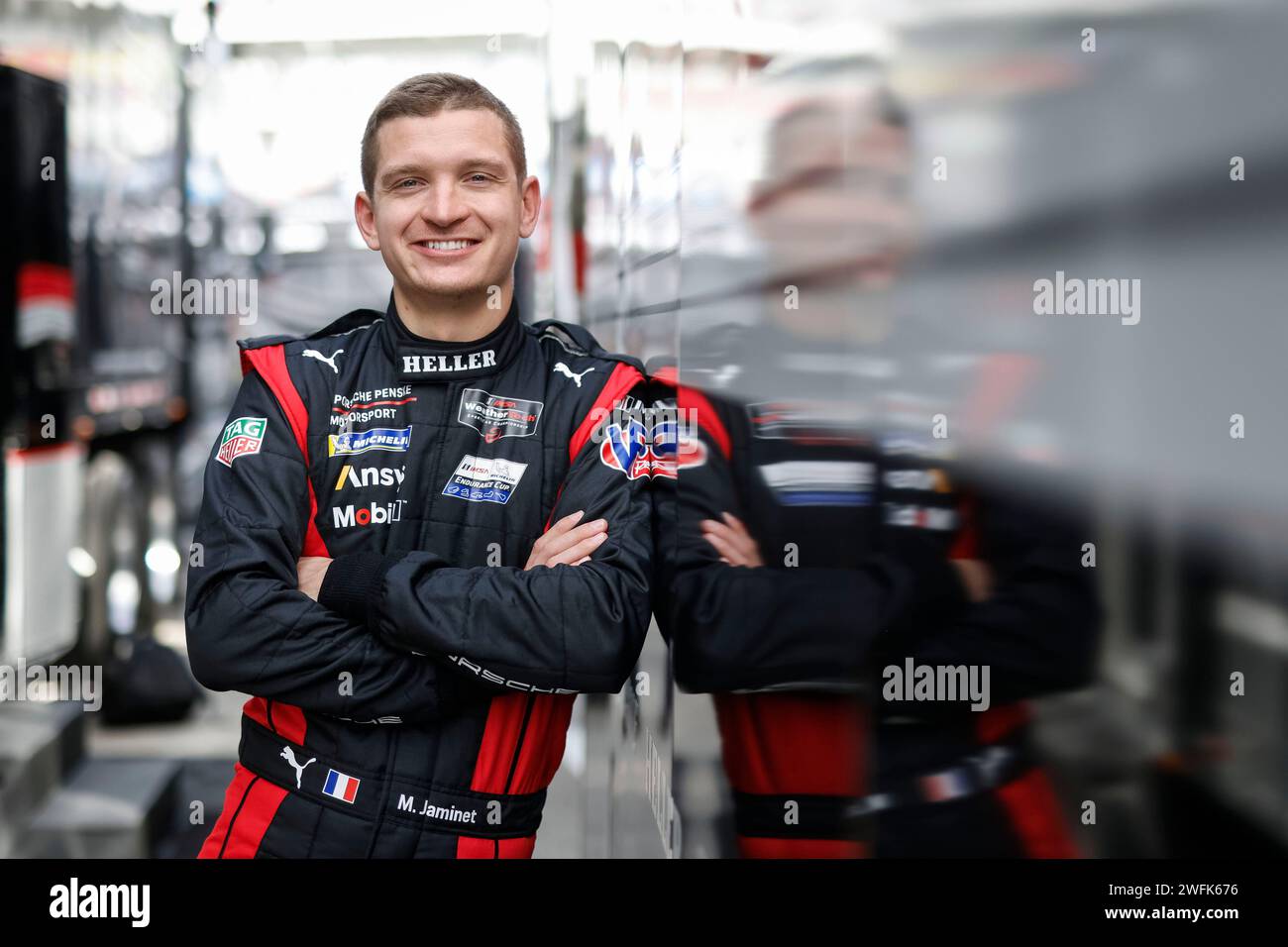 Daytona, Vereinigte Staaten. 24th Jan, 2024. Porsche Penske Motorsport