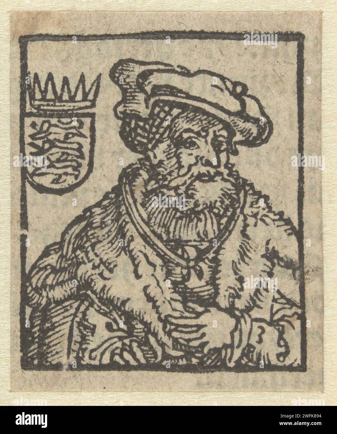 Portrait of Christiaan II van Denmark, Jan Swart van Groningen, 1530 ...